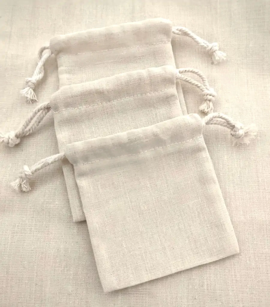 empaque costalito lisa para joyeria