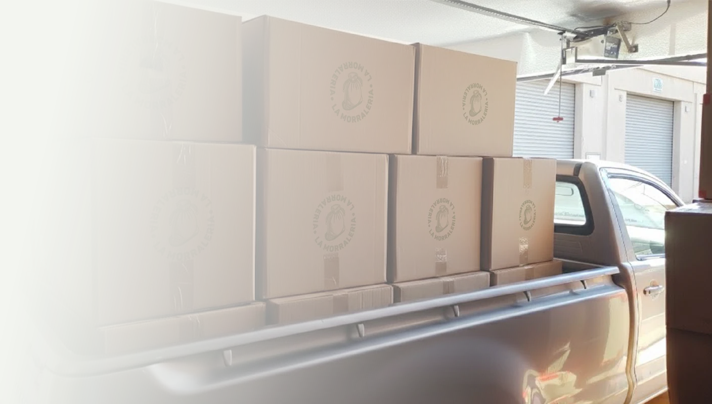 Pedidos de La Morralería listos para envío